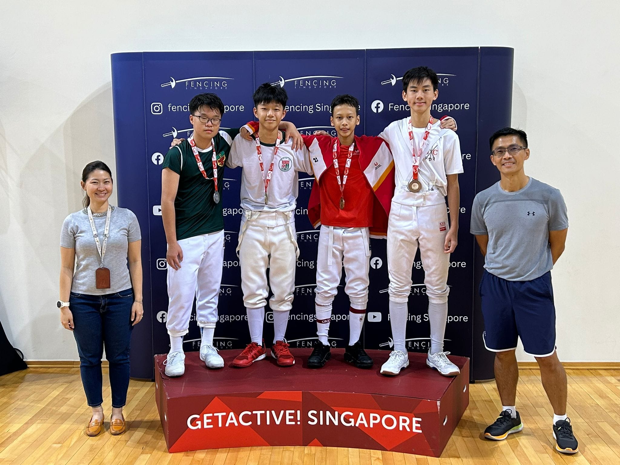 Fencing - Day 6 results: C Div Men's Epee 1 - DENZEL LOO KAI DA - GESS ...