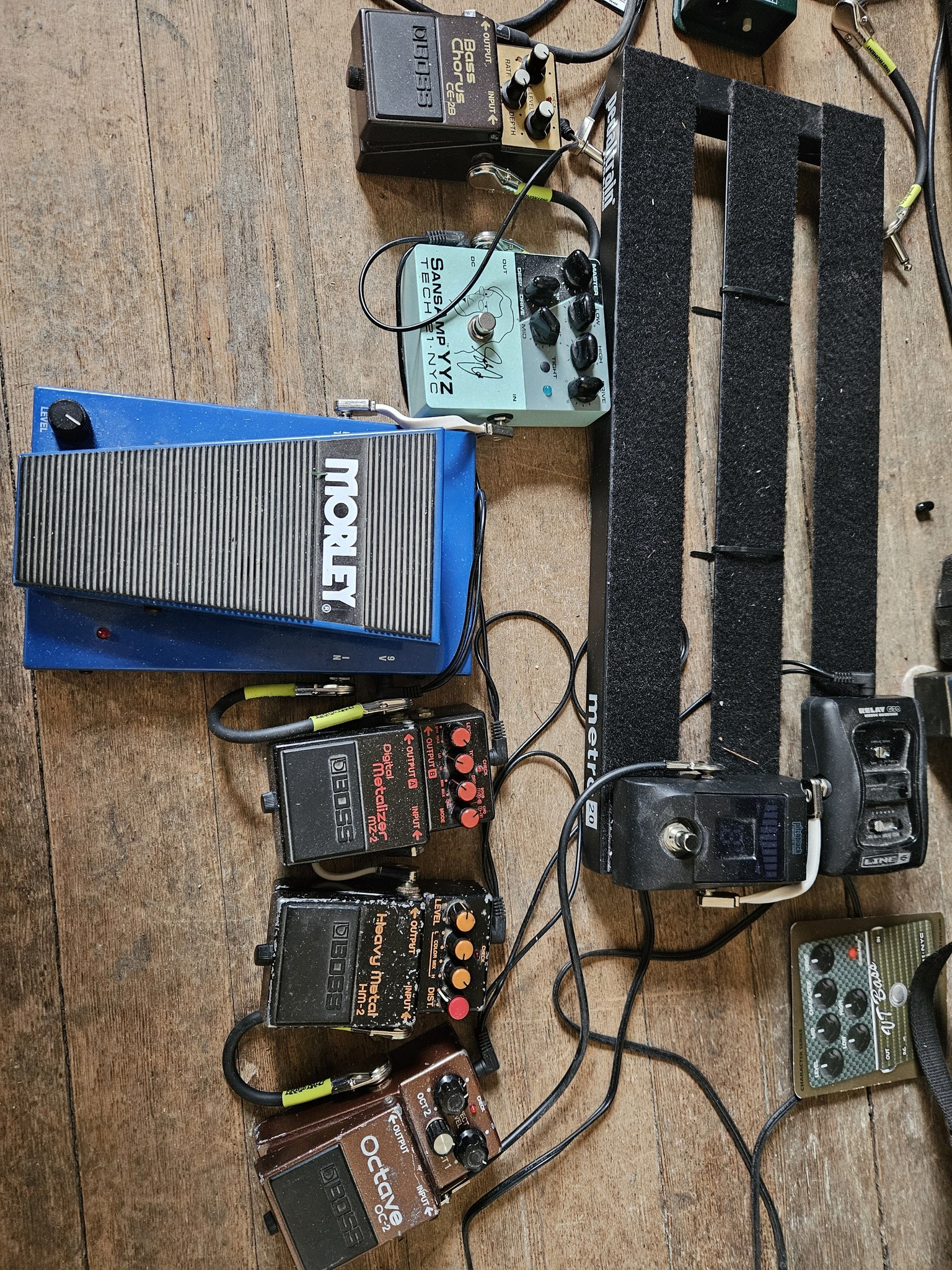 Vintage Boss HM-2 pedal with Mitsubishi M5218L chips