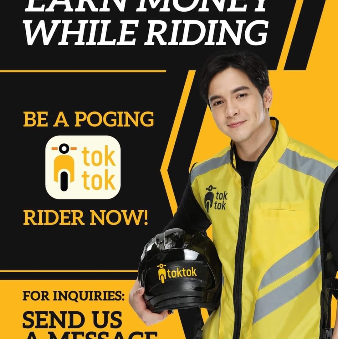 Toktok Rider for hire