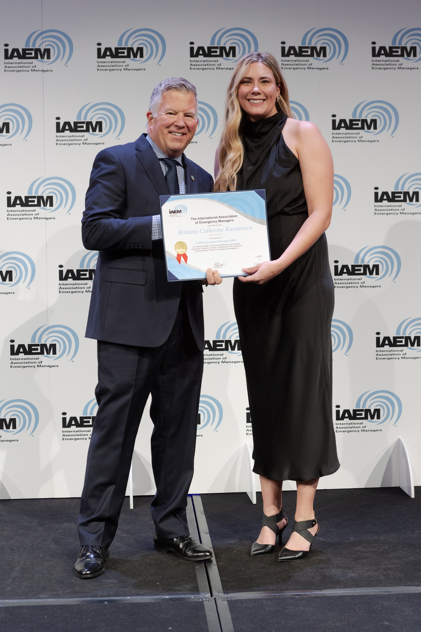 ND - Brittany Rasmussen, CEM, earning her CEM certification through ...