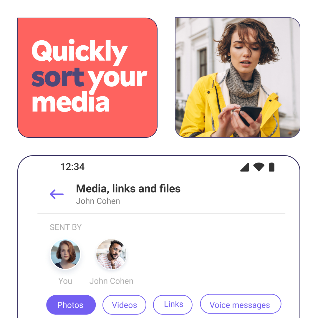 Viber - 🗂️ Go to Chat Info to find and sort your media...