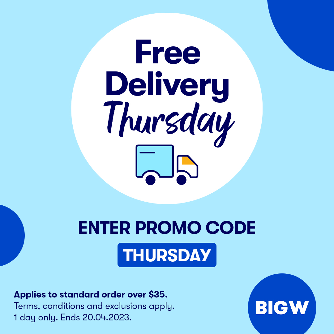 BIG - Free Delivery Thursday is back! Enter promo code THURSDAY for ...