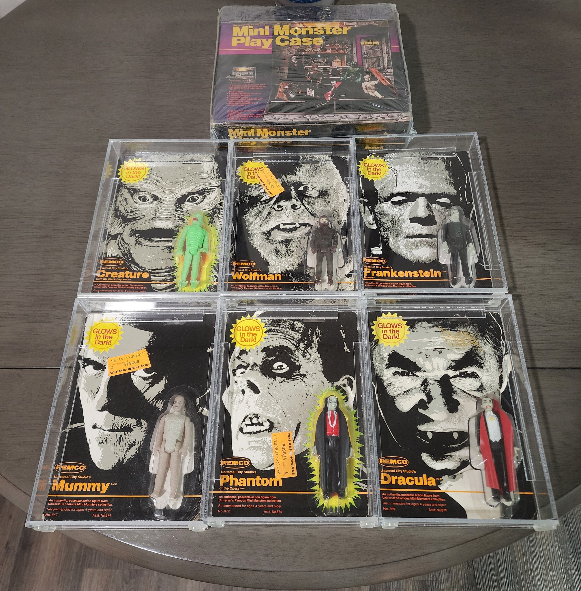1980 remco universal monsters collection