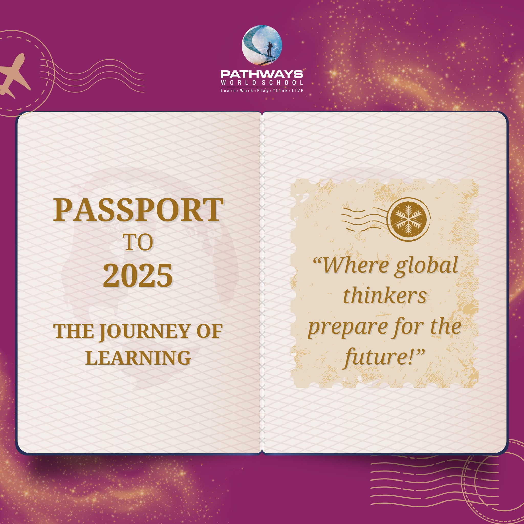 Pathways - 🌍 ️ Here's to a year of growth, discovery, and endless ...