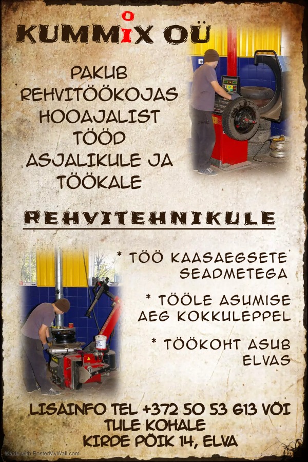 Elva Rehvikeskus/Kummix OÜ | Elva