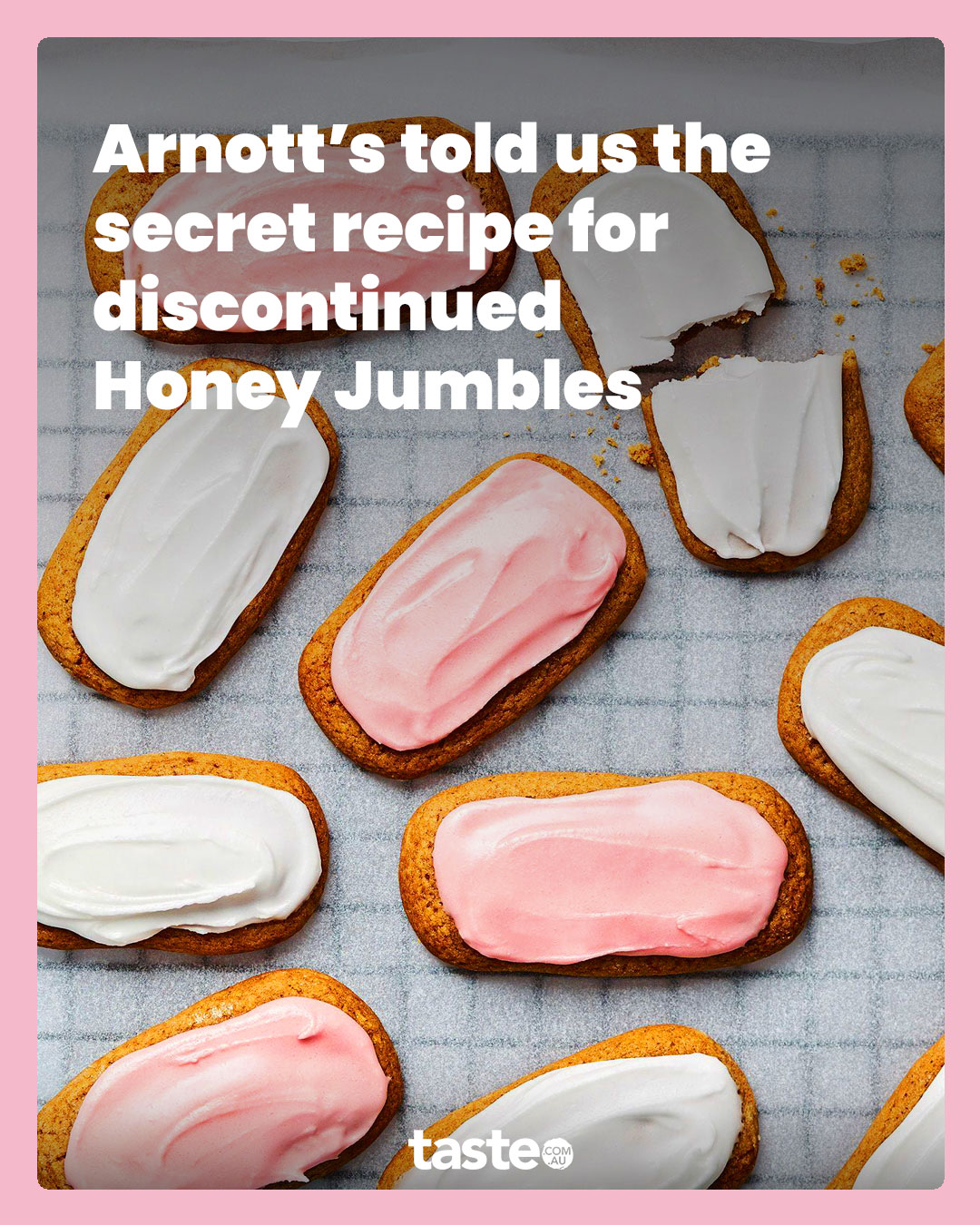 Taste.com.au - Including the fluffy icing! https://bit.ly/3CQl70t ...