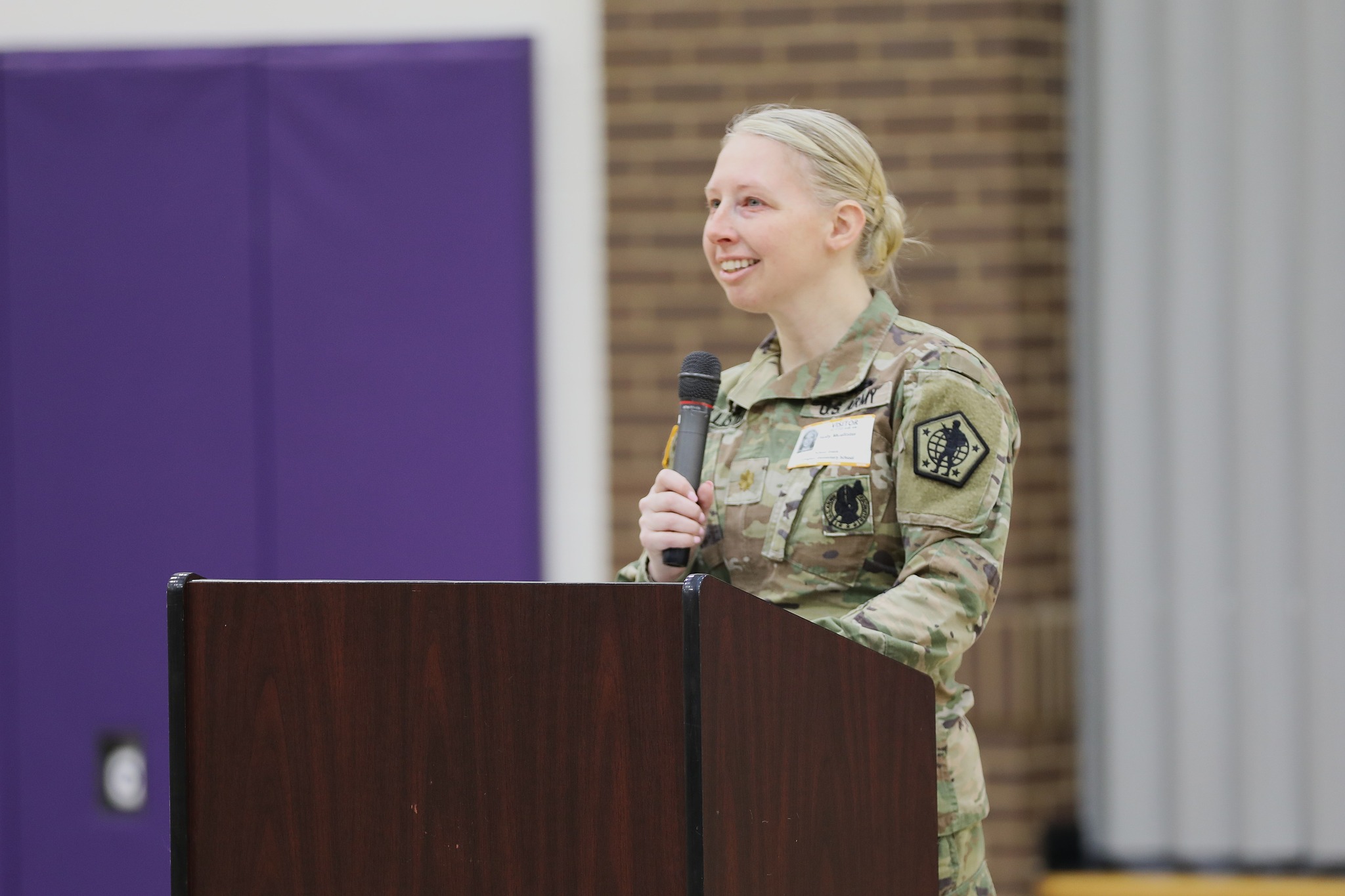 Maj. Holly McAllister,... - U.S. Army Human Resources Command