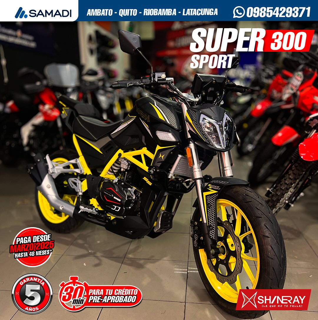 🏍️ ¡Descubre la Super Sport 300 de... - Samadi Motos Sierra | Facebook