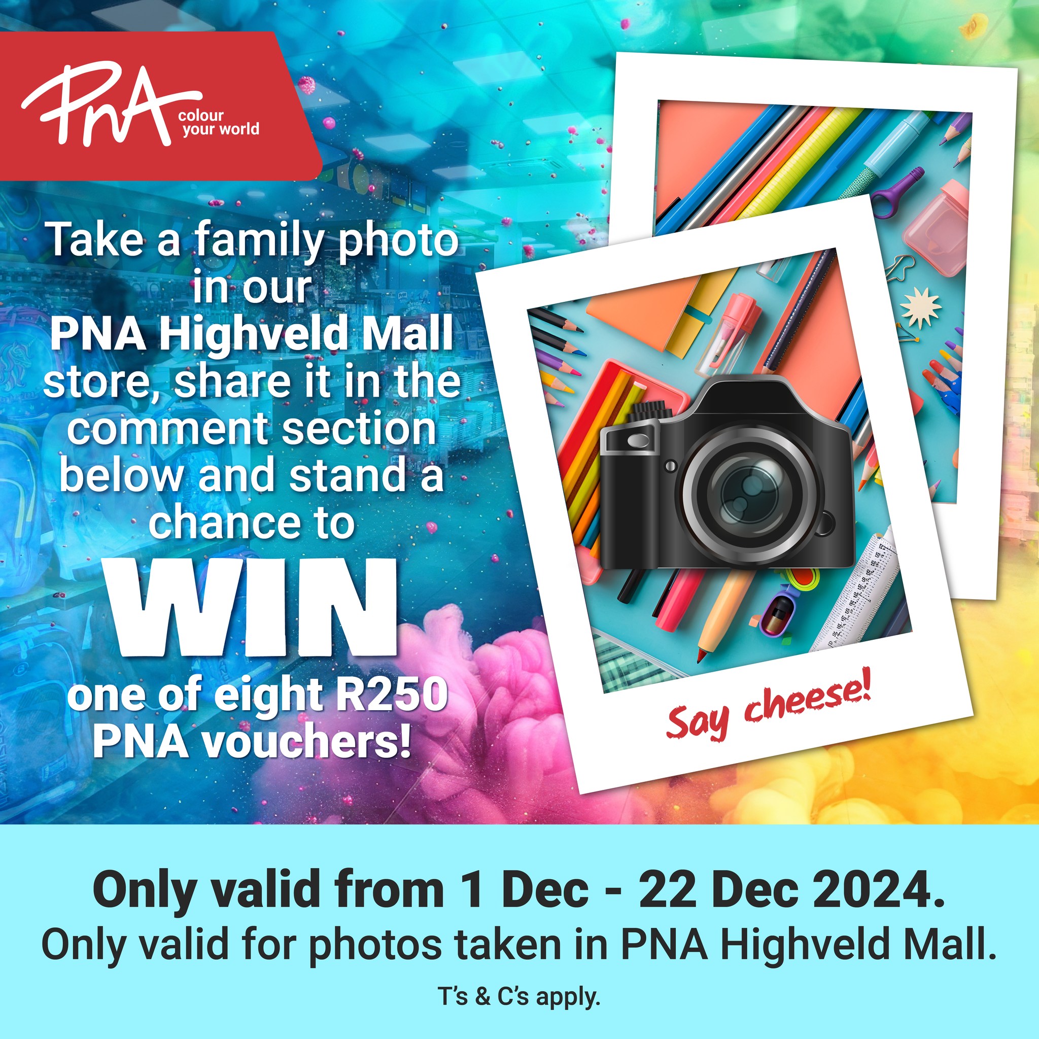 Highveld - 📸WIN with PNA Highveld Mall.📸 Take a Family photo in PNA ...