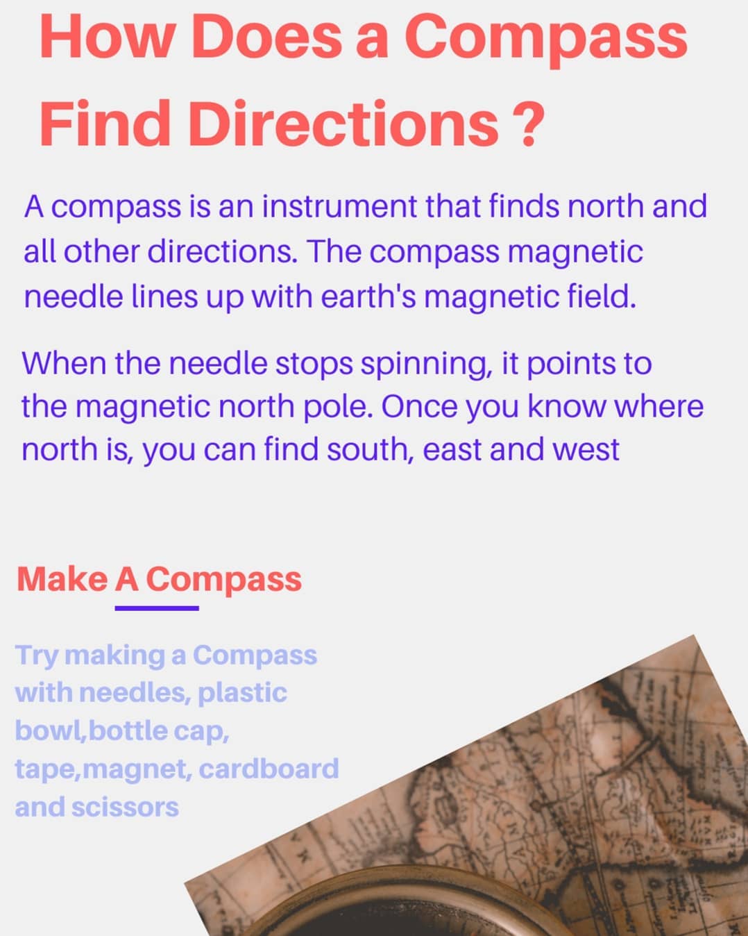 How Does a Compass Find Directions ? A... - The Science Crew