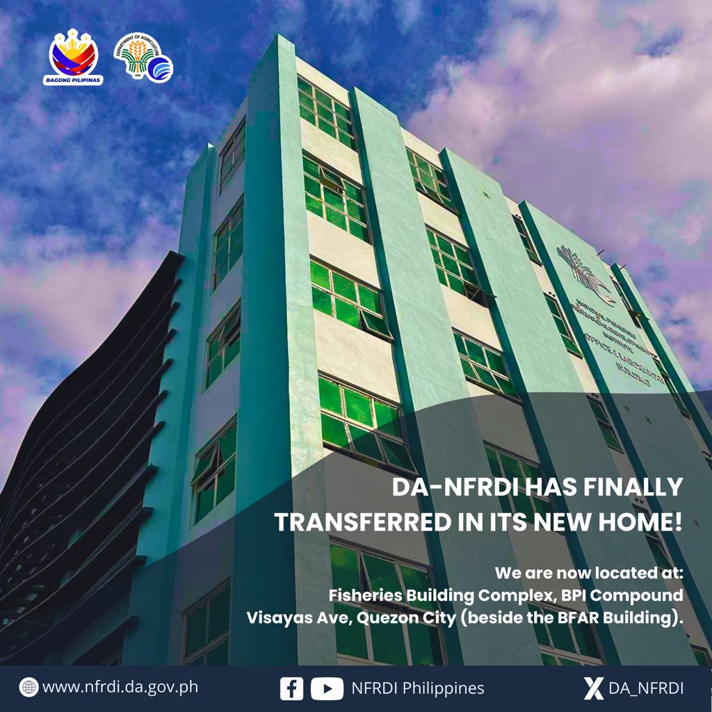 Sharing from NFRDI Philippines --- The... - BFAR Philippines
