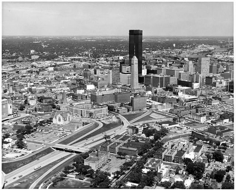 Minneapolis Skyline (1972) Photo from the Minnesota Historical Society
