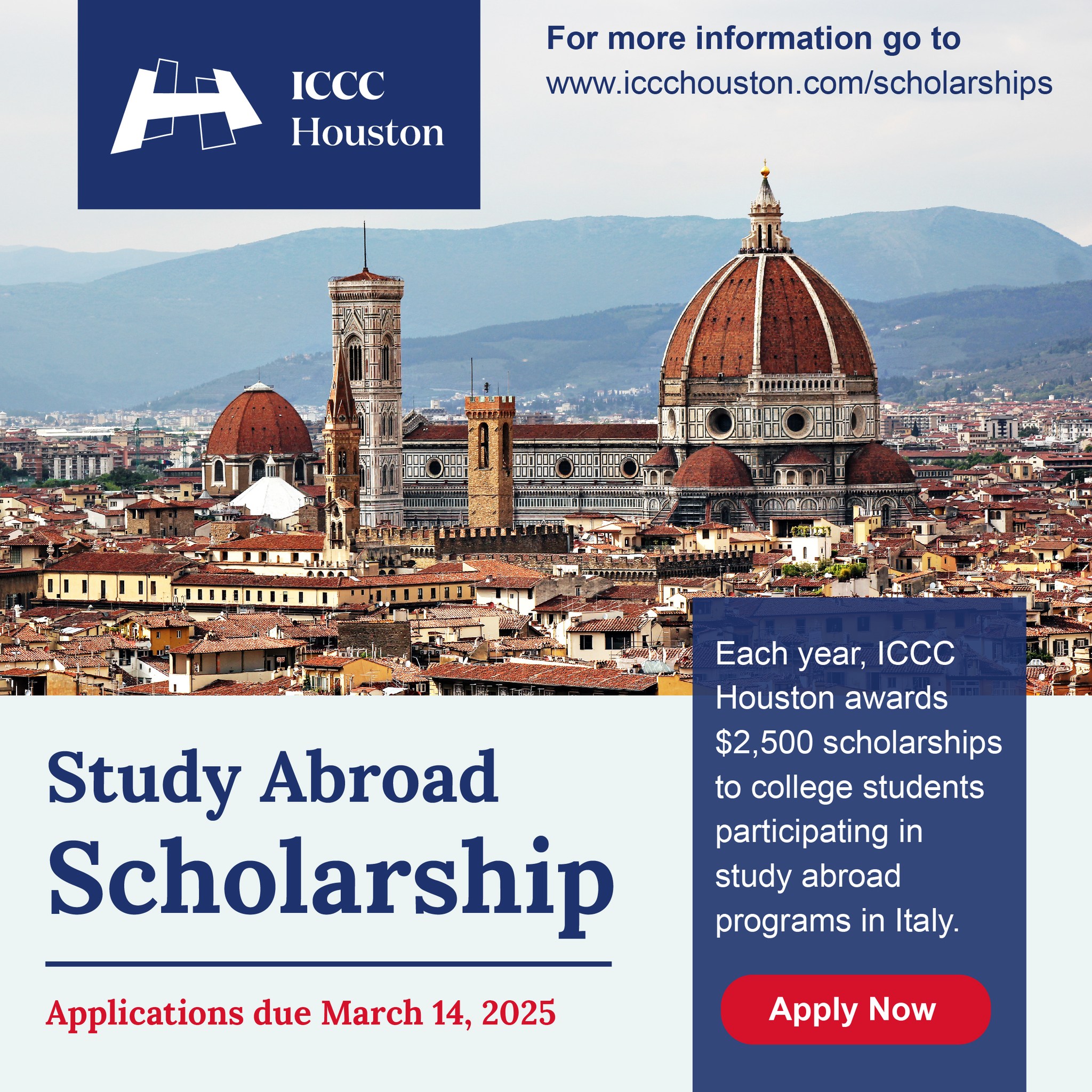 Italian - We're excited to announce that applications are now open for ...