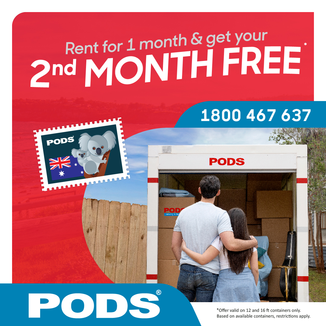 PODS - For a limited time only, rent for 1 month and enjoy the 2nd ...