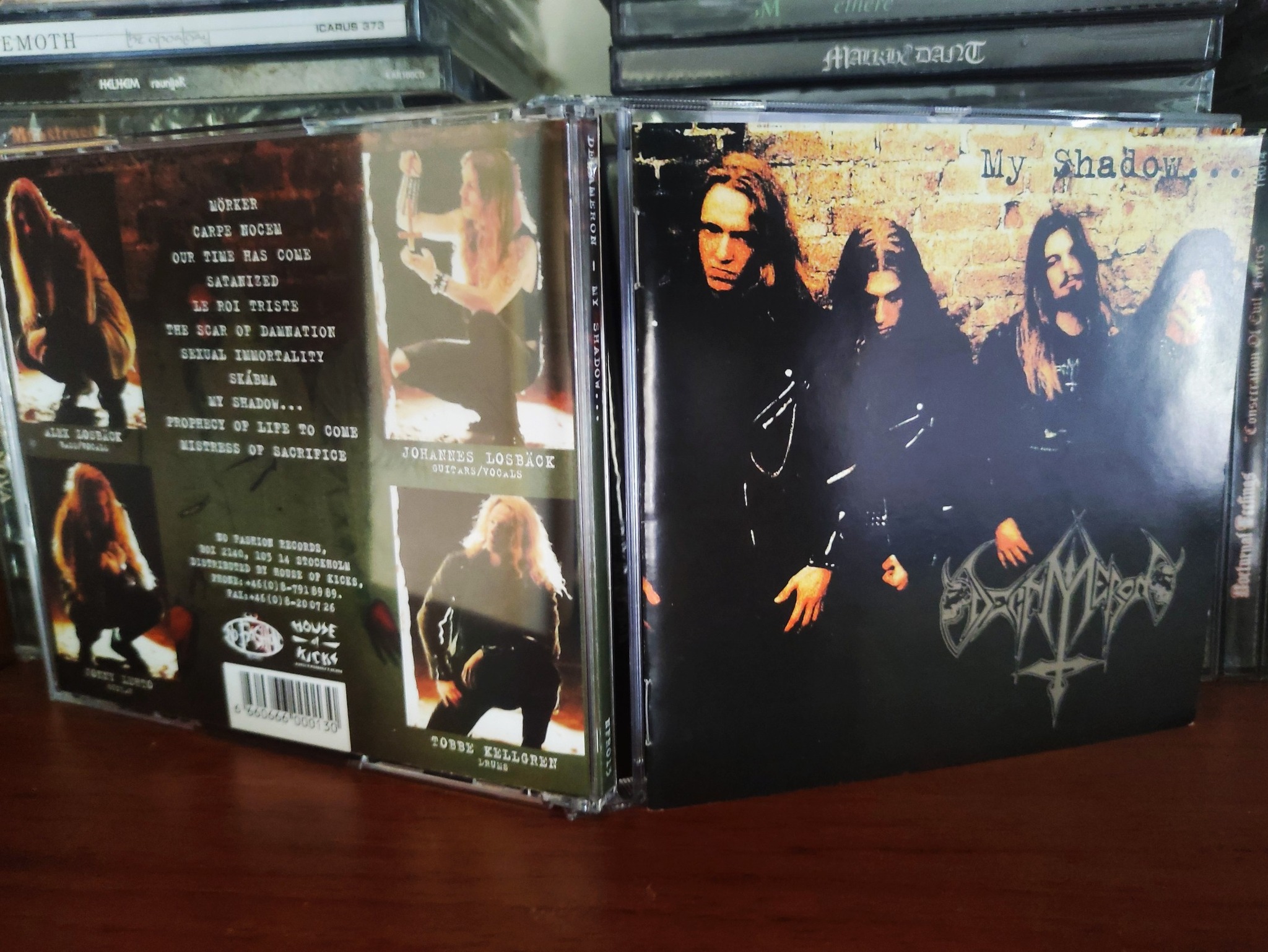 DECAMERON My Shadow June 6th 1996 Recorded in May & June 1995
