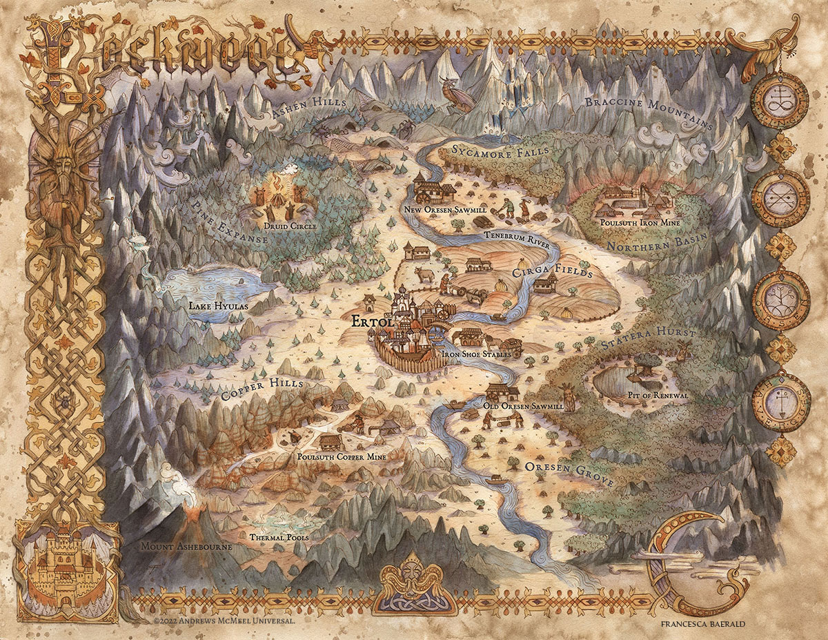 Francesca - On #ThrowbackThursday, the map I made a few years back for ...