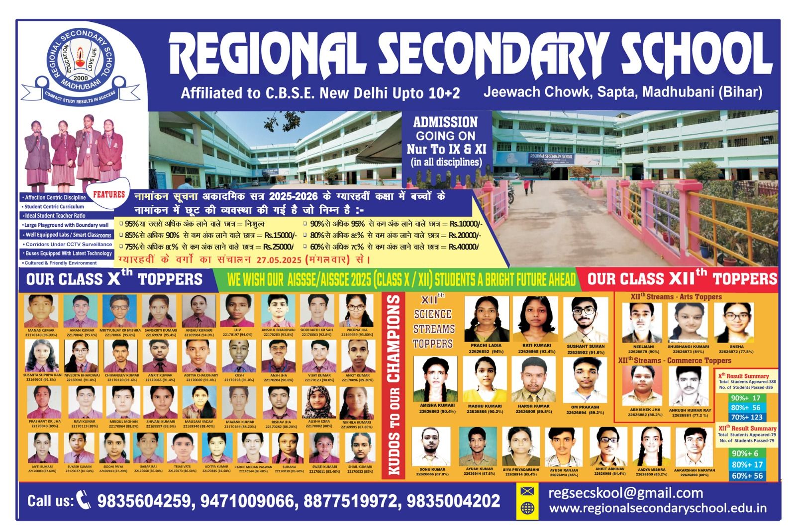 Regional Secondary School | Madhubani