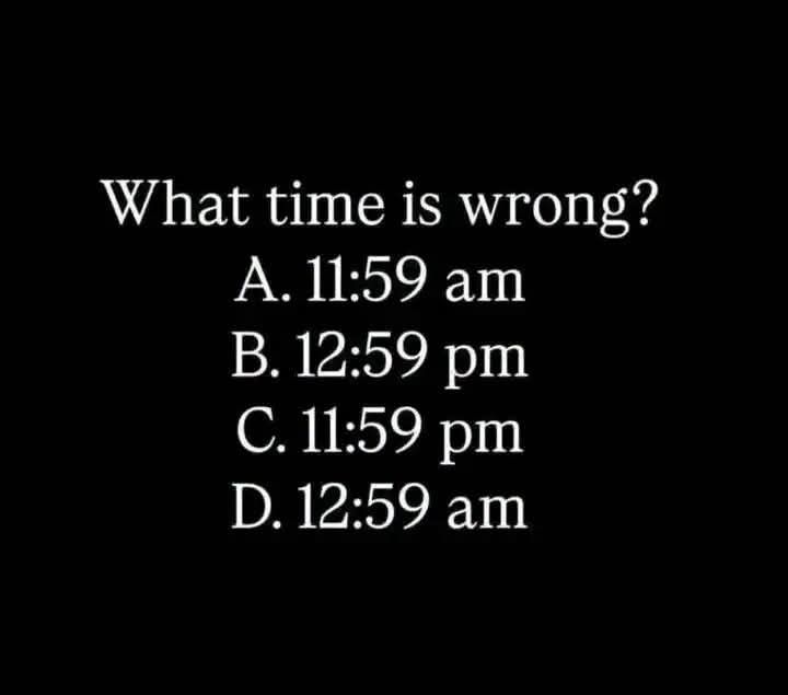 00:00 hrs. Does this represent the end of a day, or the beginning