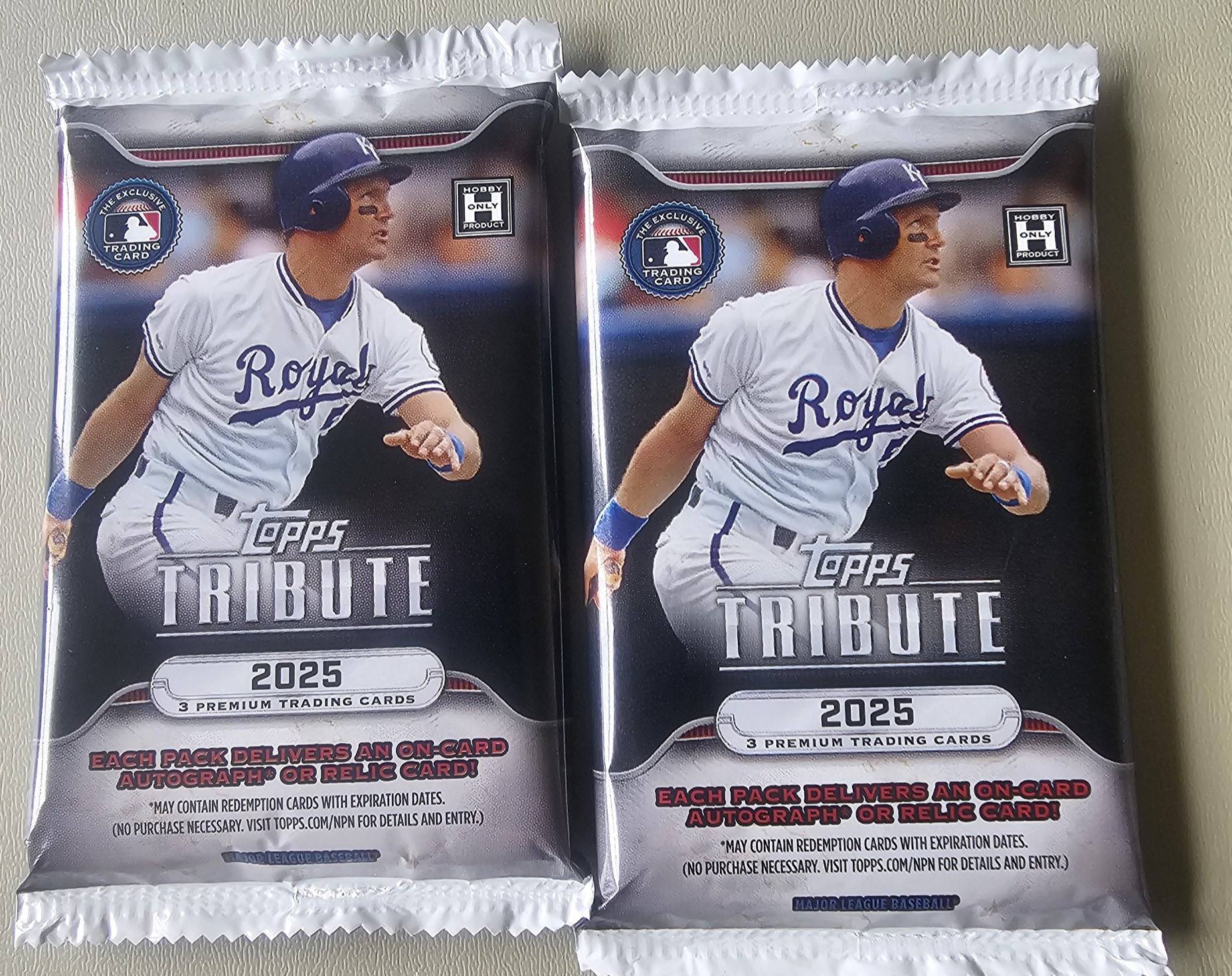 2025 Topps Tribute box opening with Nolan Arenado and Albert 