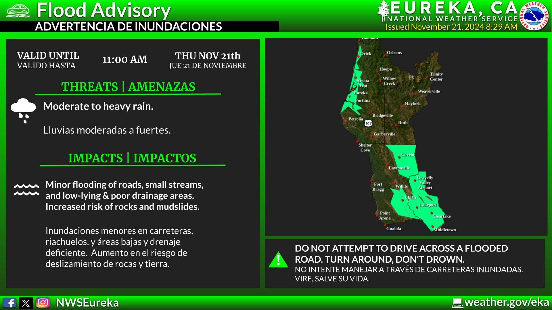Kcre Kpod - Flood advisories have been issued across the...
