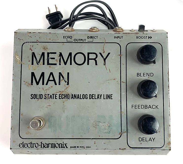 Thanks for the memories! Electro-Harmonix Memory Man Original V3