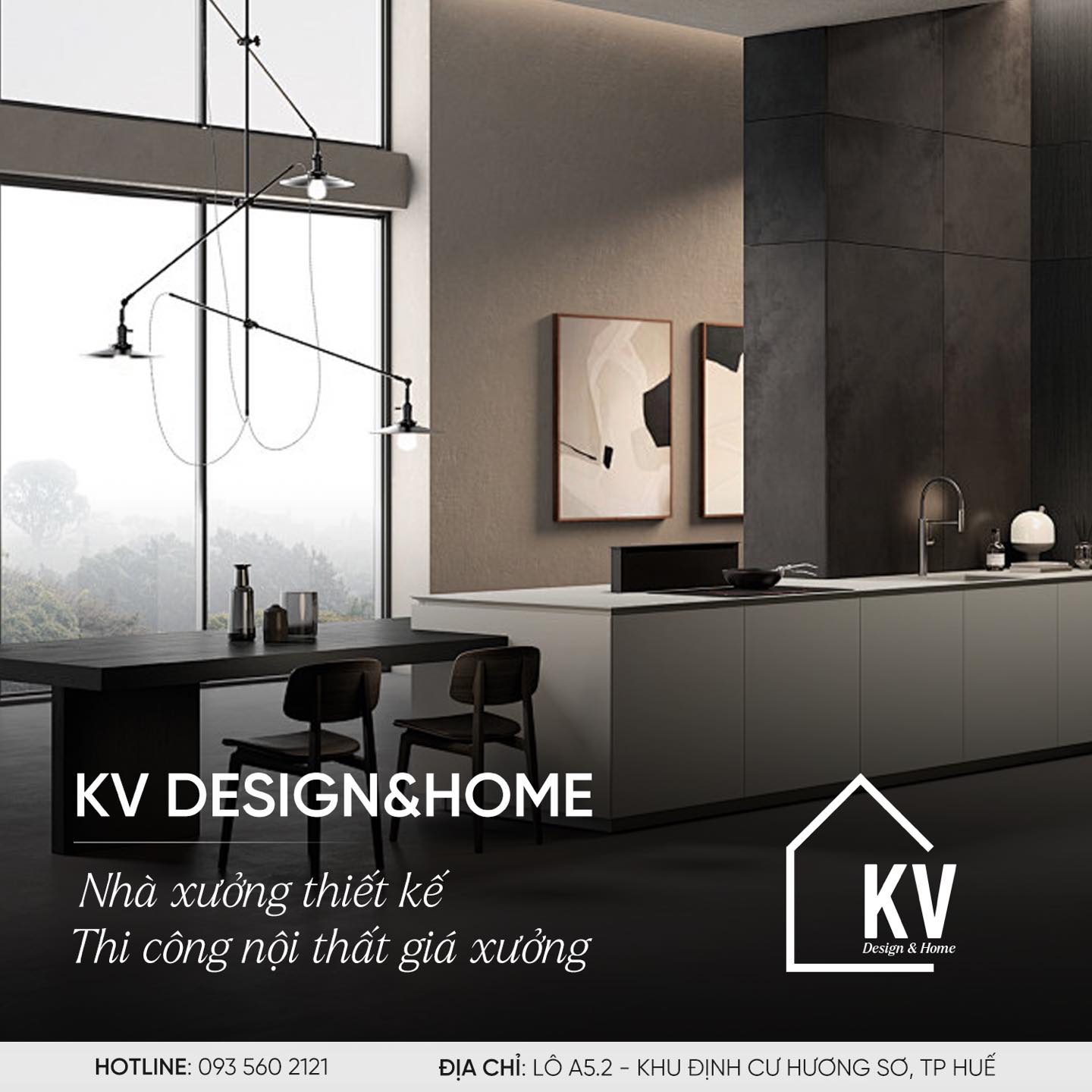Xưởng thiết kế thi công nội thất - KV Design&Home | Hue