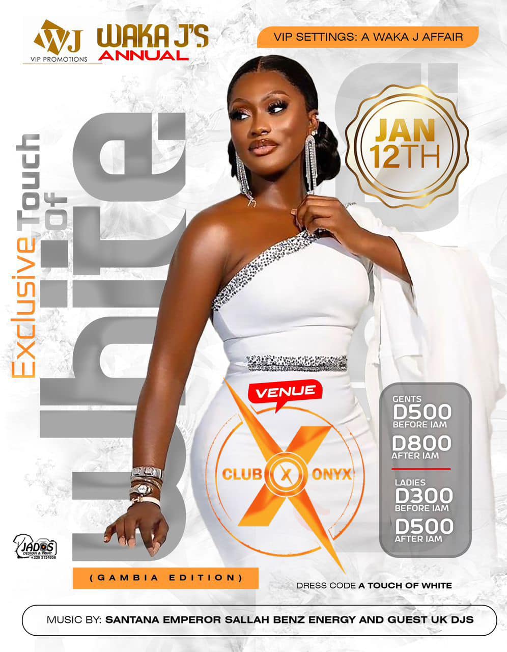 Get ready for an unforgettable night at the Celebrity White Party on Friday, May 23 at the exclusive LAXA Nightclub! This glamorous event promises an evening of high-energy entertainment, dazzling fashion, and