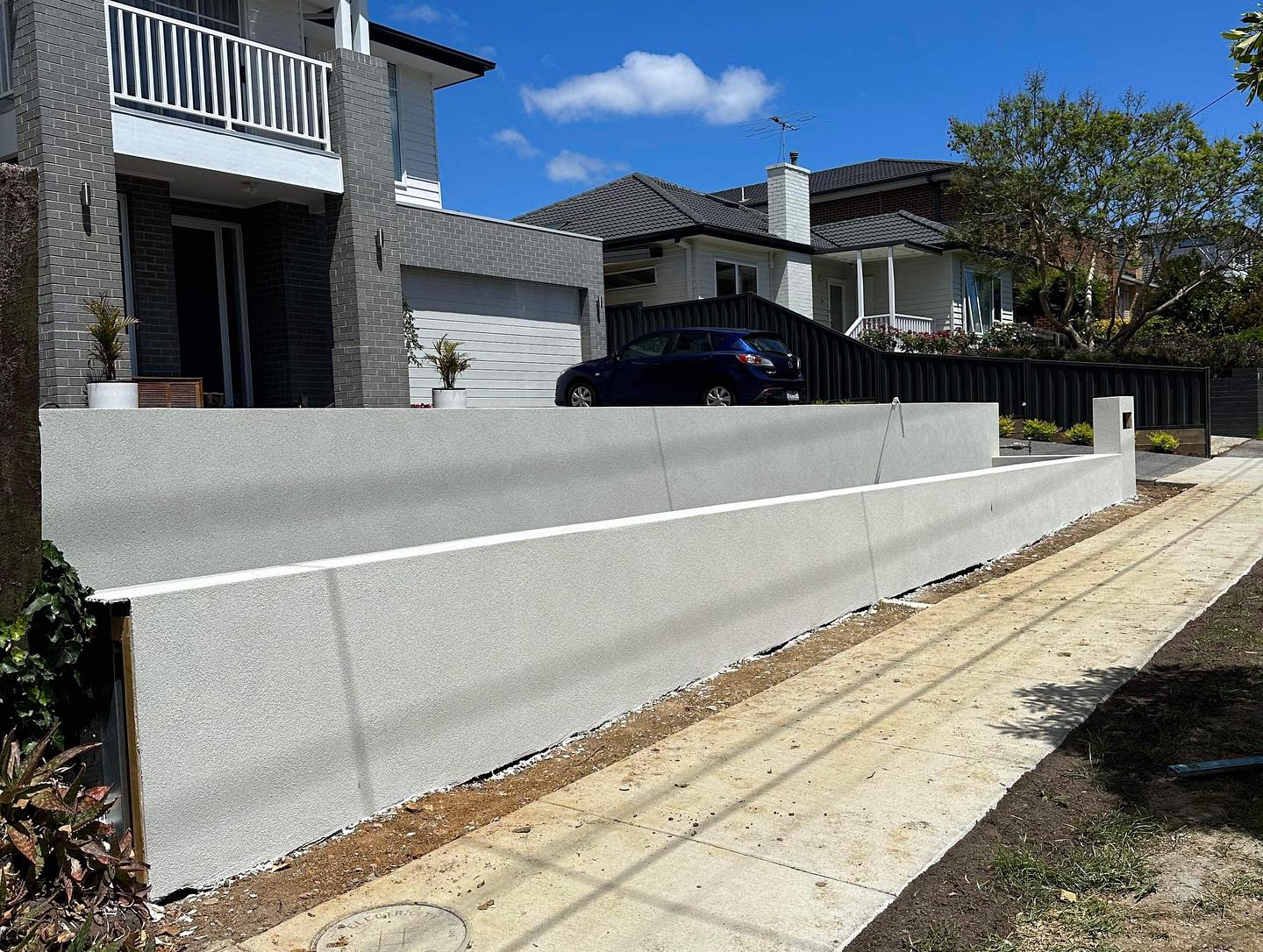 Front fence completed in... - ML Rendering Services