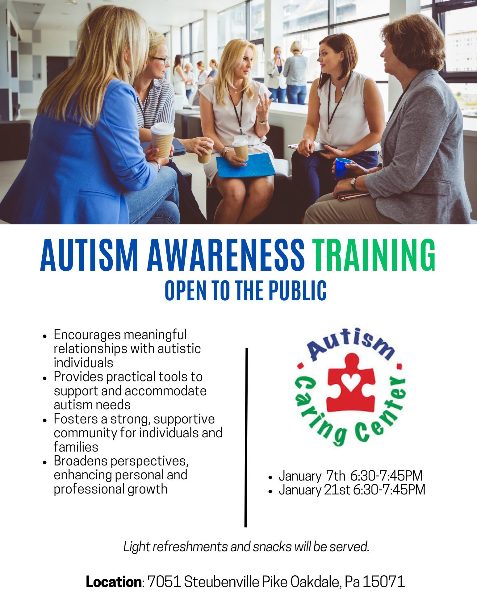 Don't miss out on our NEW... - Autism Caring Center | Facebook