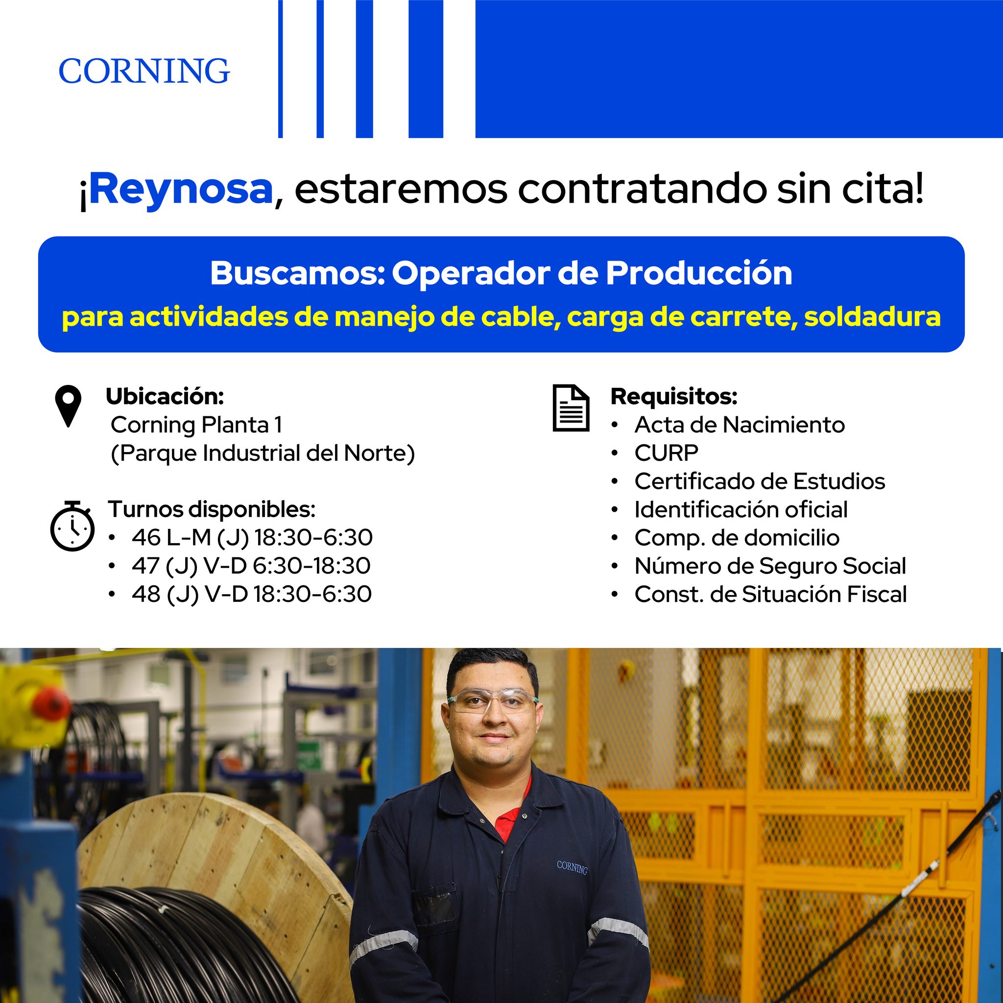 Corning México - ¡Te esperamos en Corning Planta 1, Parque Industrial ...