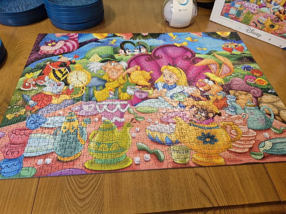 Ravensburger – Puzzle Alice Au Pays Des Merveilles 1000 Pièces – 70x50 Cm – Dès 12 Ans