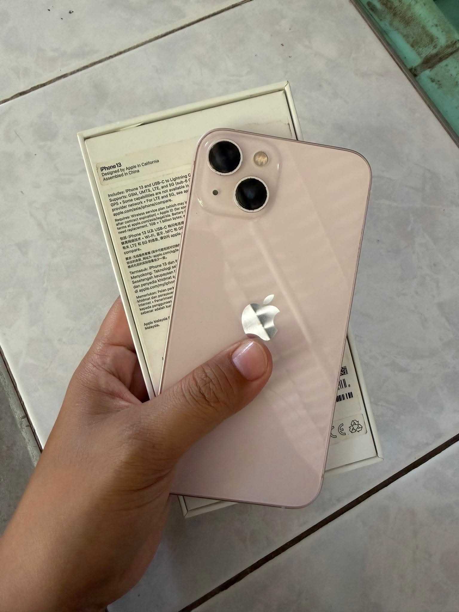 Iphone 13 pink for sale with original box