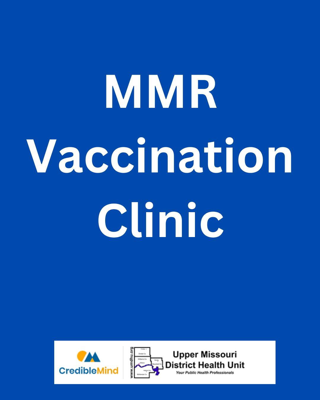 Upper - Walk-in MMR vaccination clinics for Measles prevention for ...