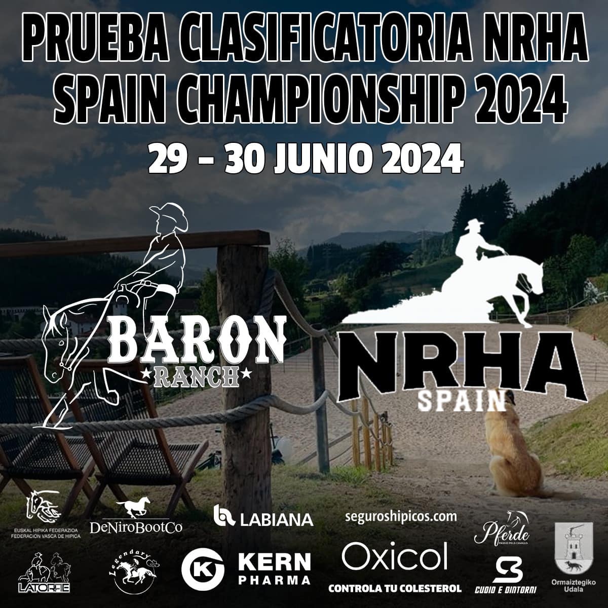 NRHA - El 29 y 30 de junio se celebra la PRUEBA NRHA SPAIN OFICIAL 2024 ...