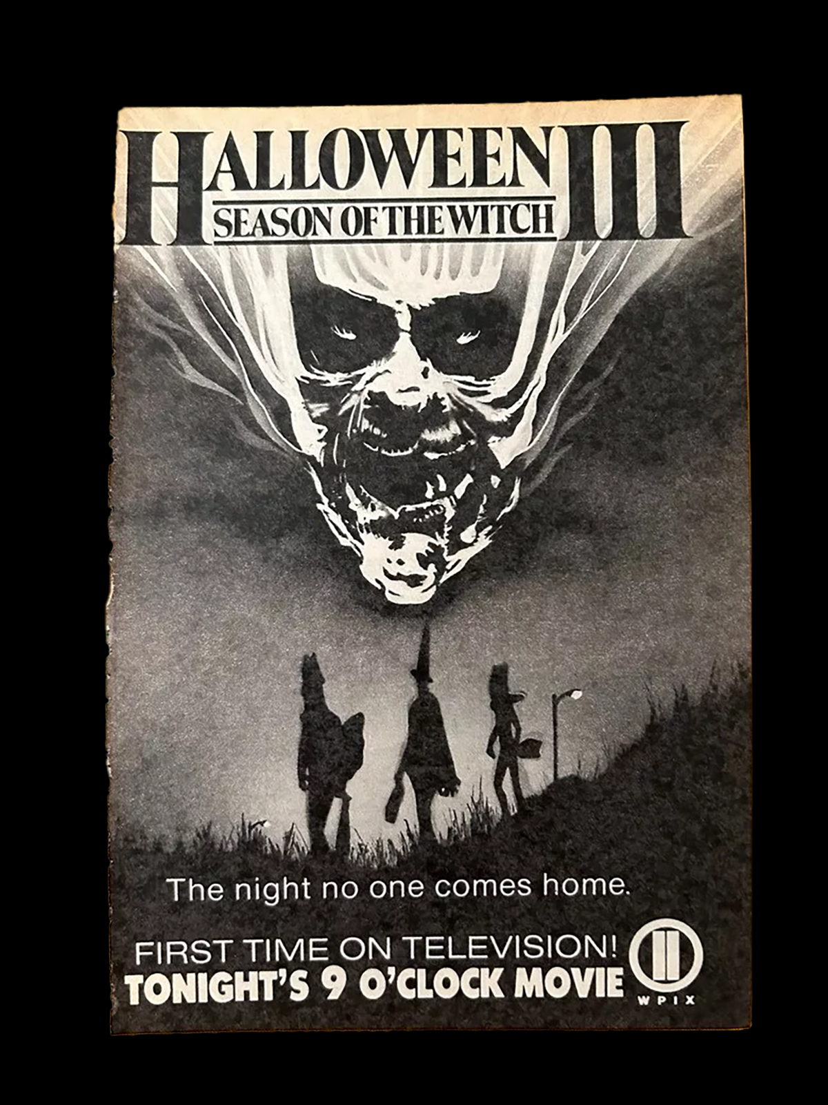 Halloween III: Season of the Witch ad, 1982