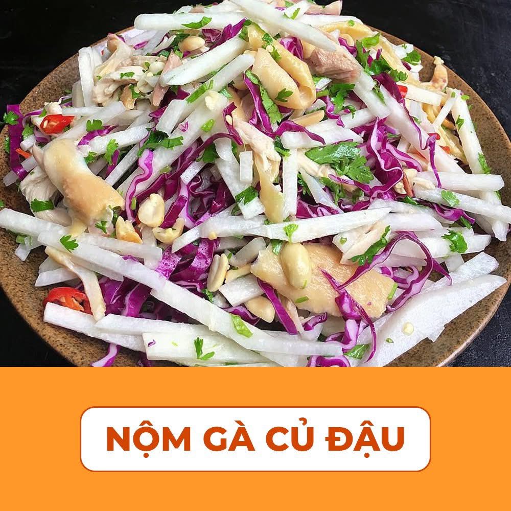 Học - Nguyên liệu: - 500gr củ đậu (khoảng 2 củ to) - Lạc rang - 100gr ...