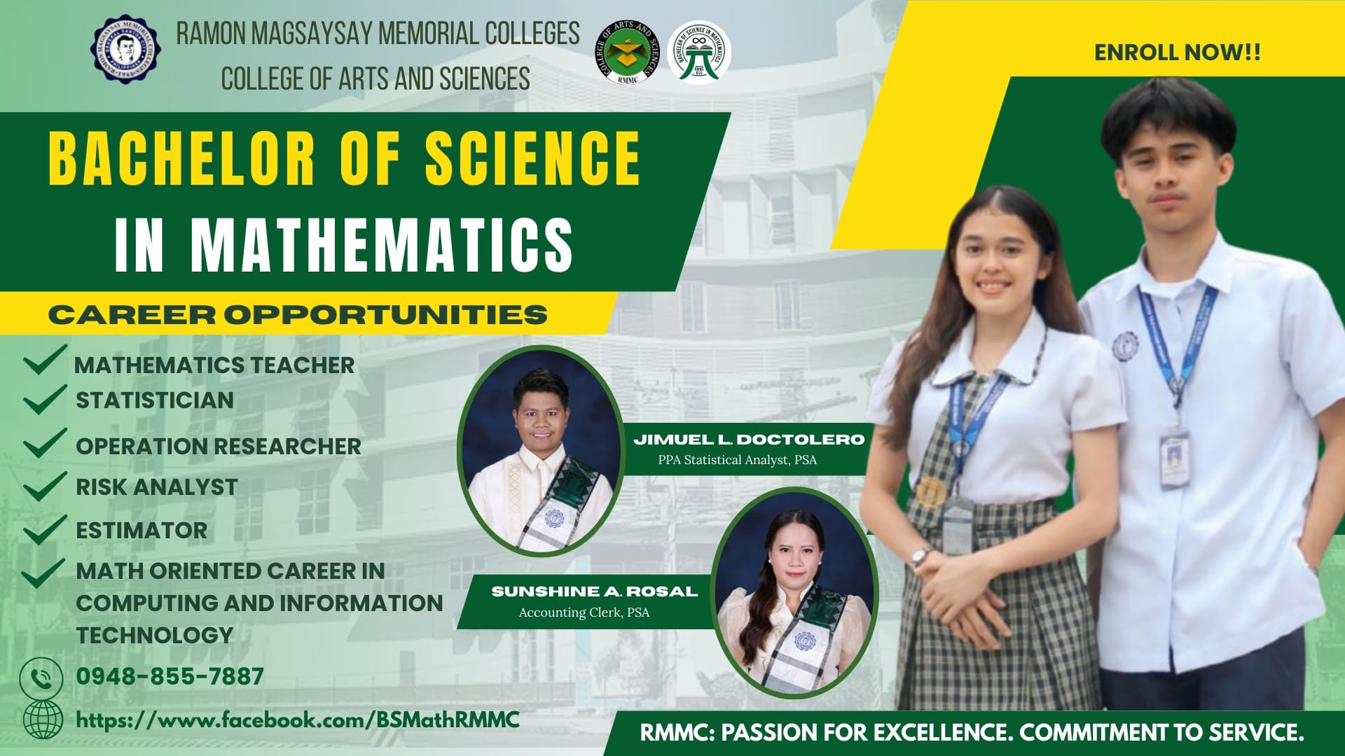 Bachelor of Science in Mathematics- RMMC