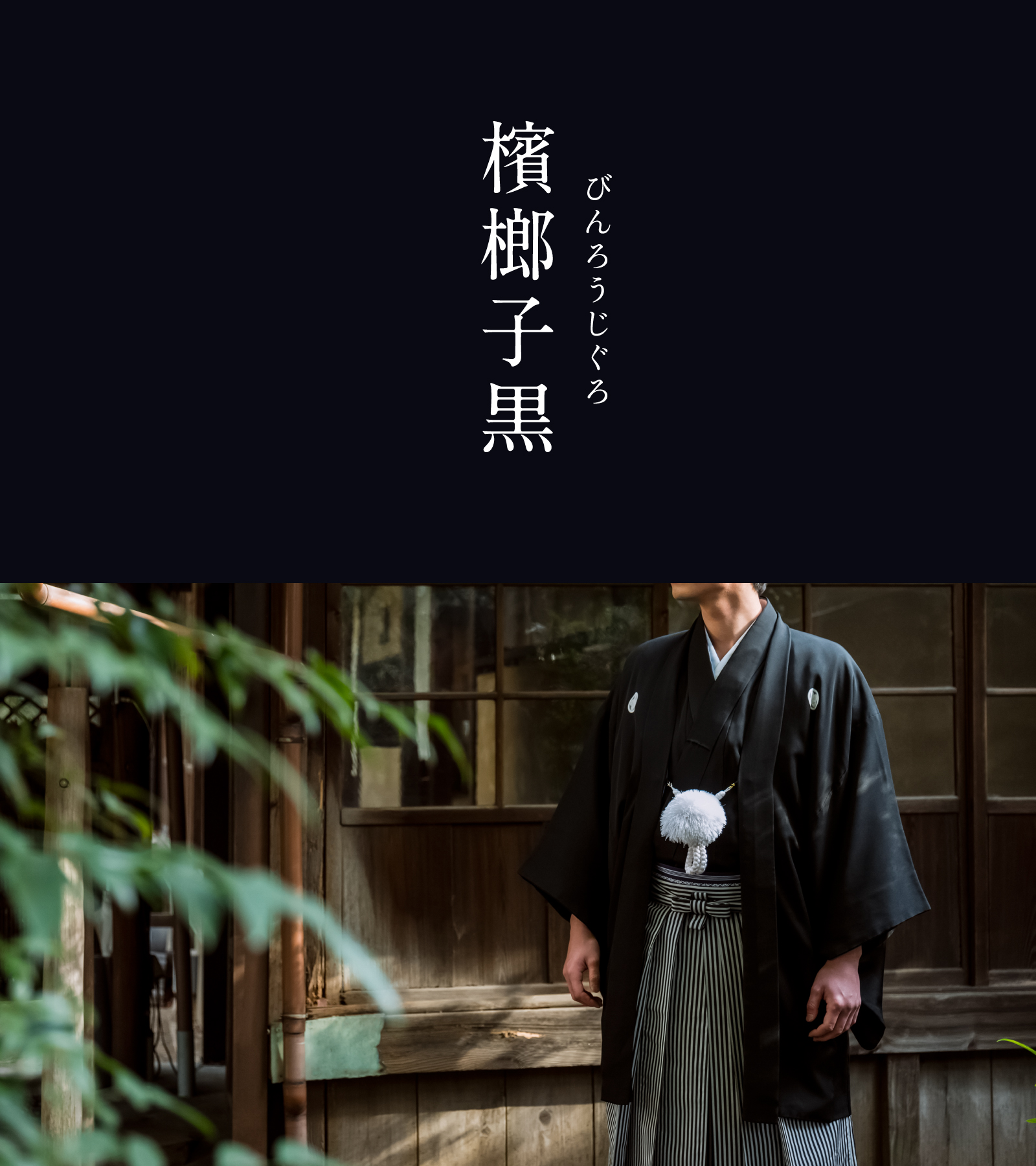 暦生活 - 檳榔子黒（びんろうじぐろ）｜にっぽんのいろ 檳榔子とは 
