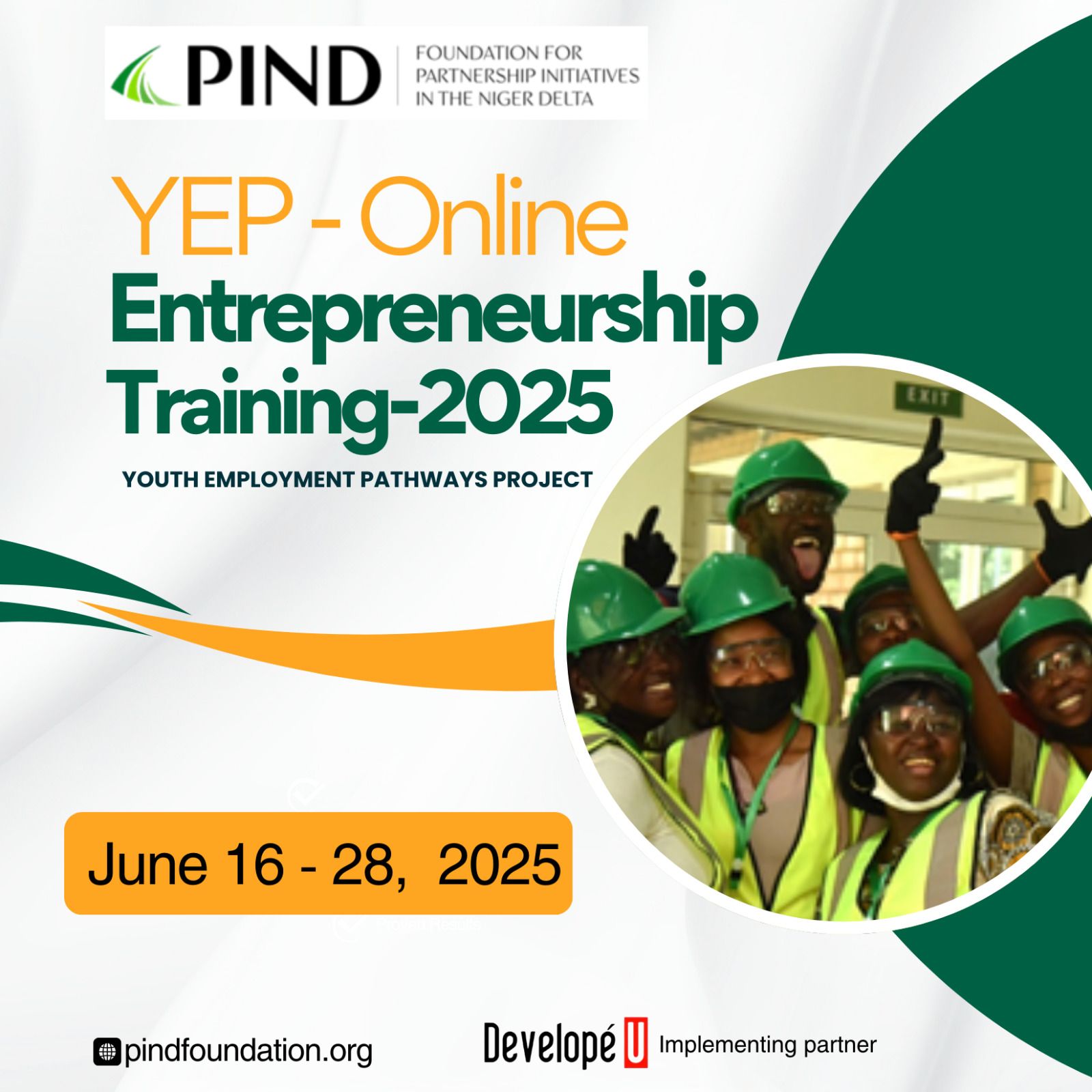 2025 PIND YEP ENTREPRENURSHIP TRAINING | Facebook