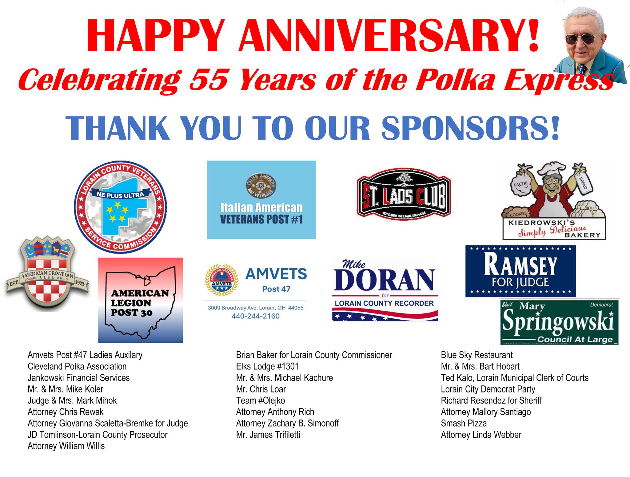 Kool Kat WDLW - HAPPY ANNIVERSARY to Tom Borowicz as he's... | Facebook