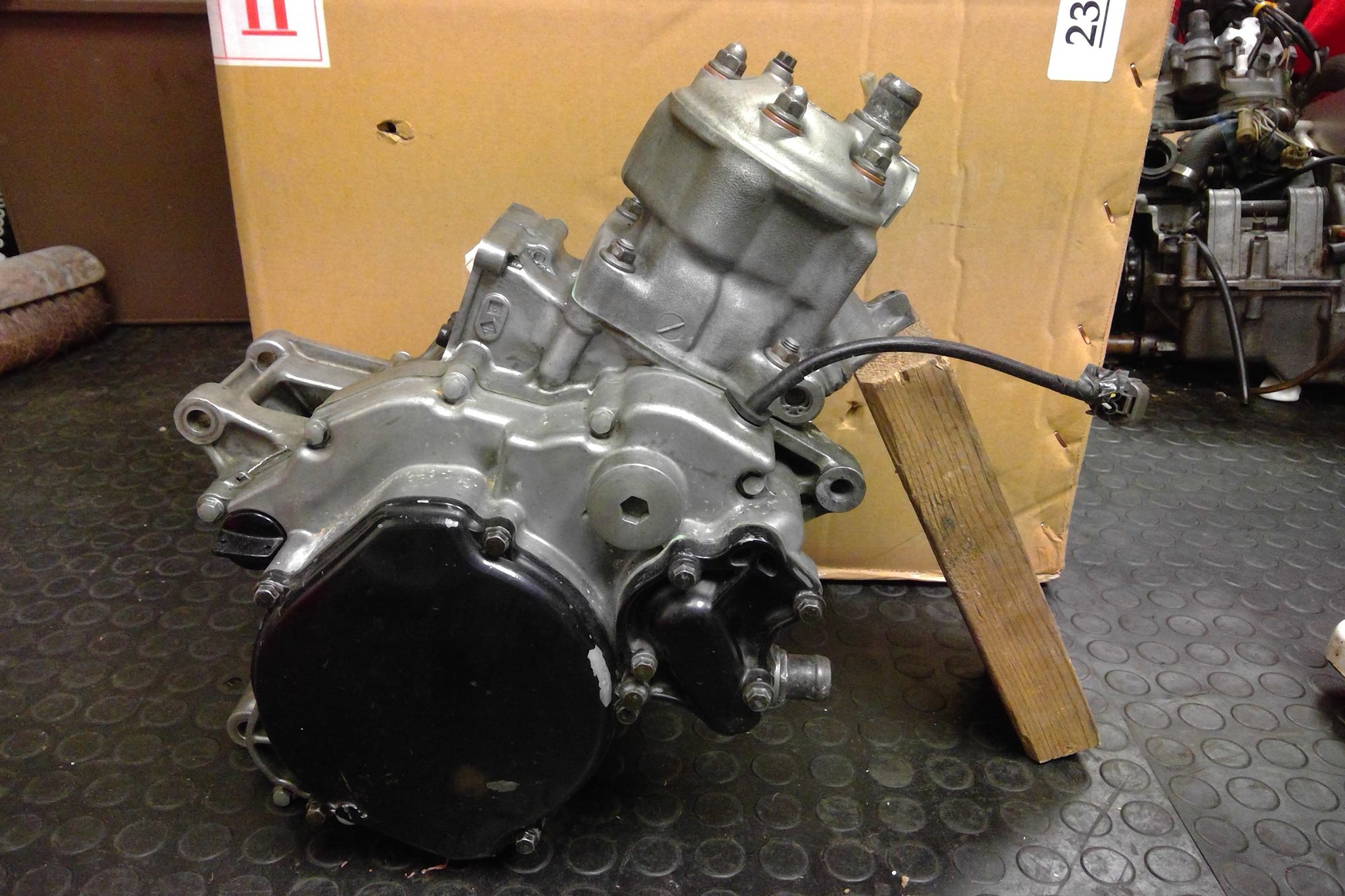 Honda RS125 NF4 and NX4 left-over parts. part numbers are in the