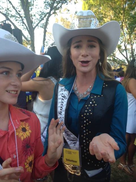 The girls spend a very fun night... - Poway Rodeo Queens