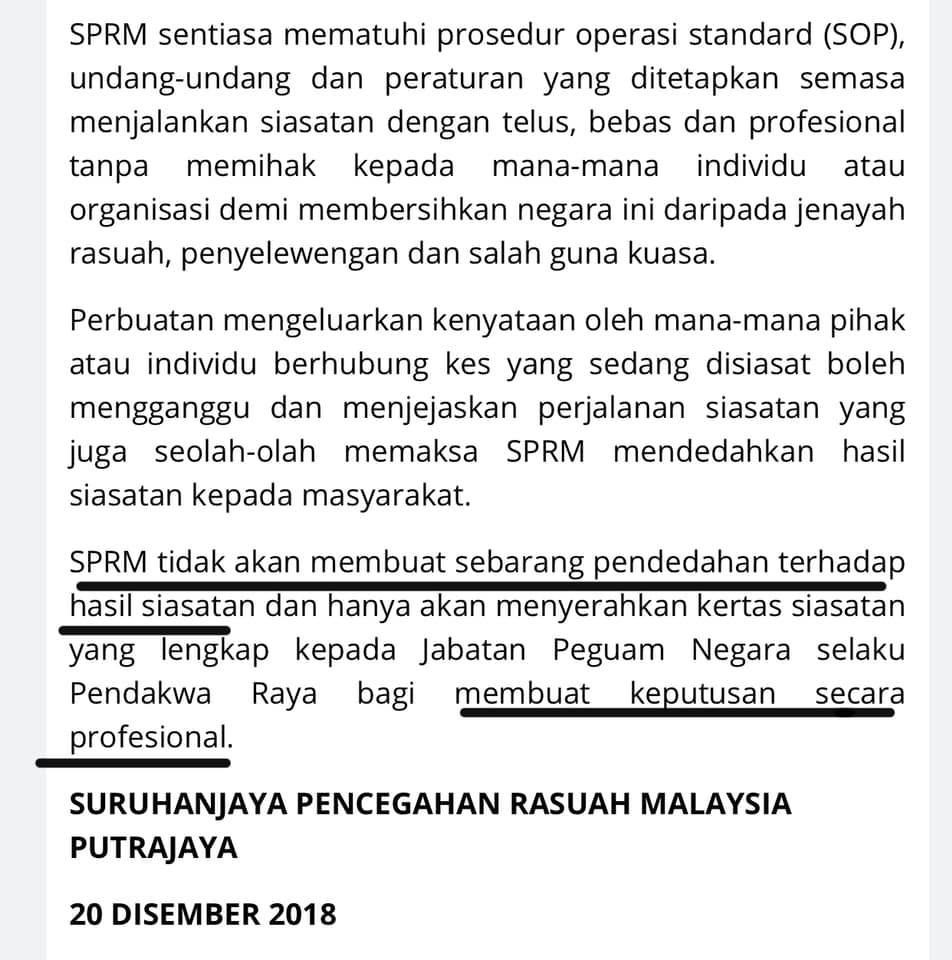 Daripada Website Sprm Sendiri Begitu Ulasan Apek Cina Facebook