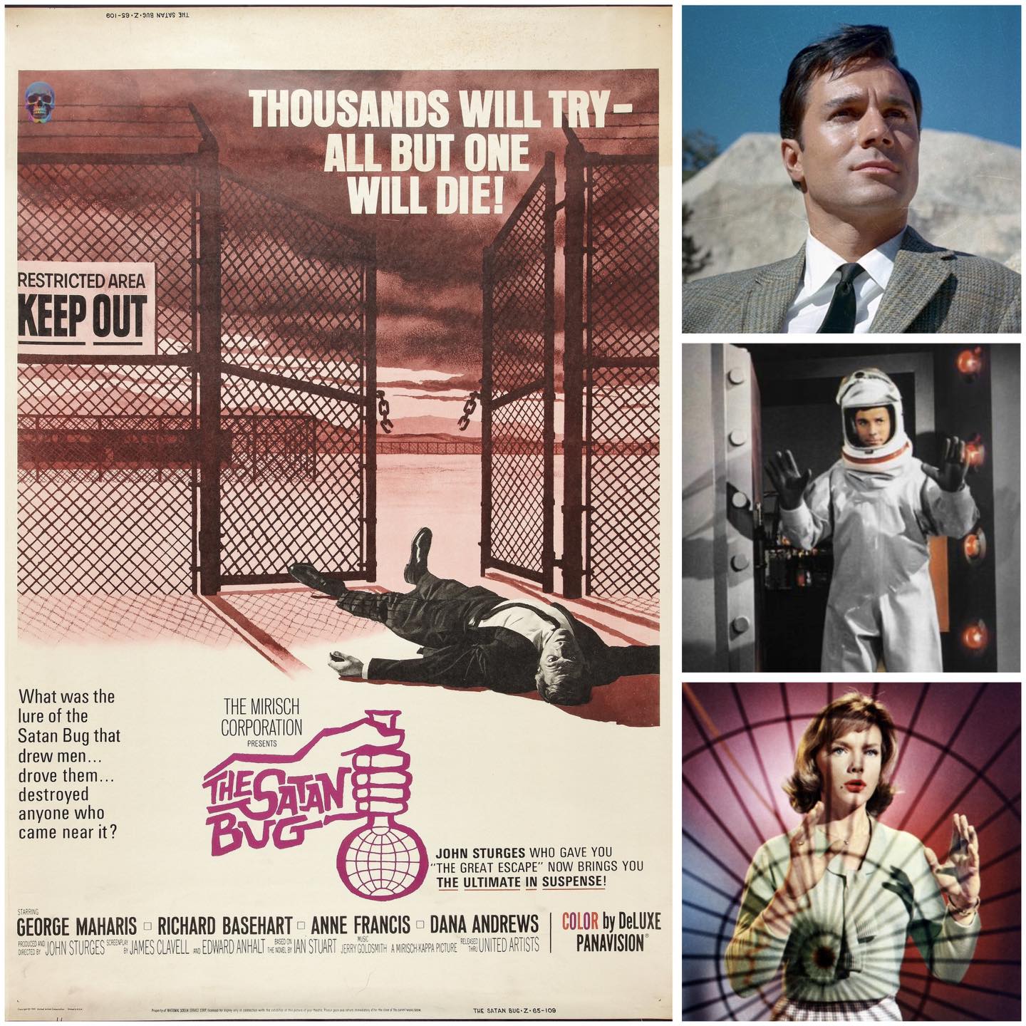 On This Day In Horror - On April 14, 1965 “The Satan Bug” was released ...