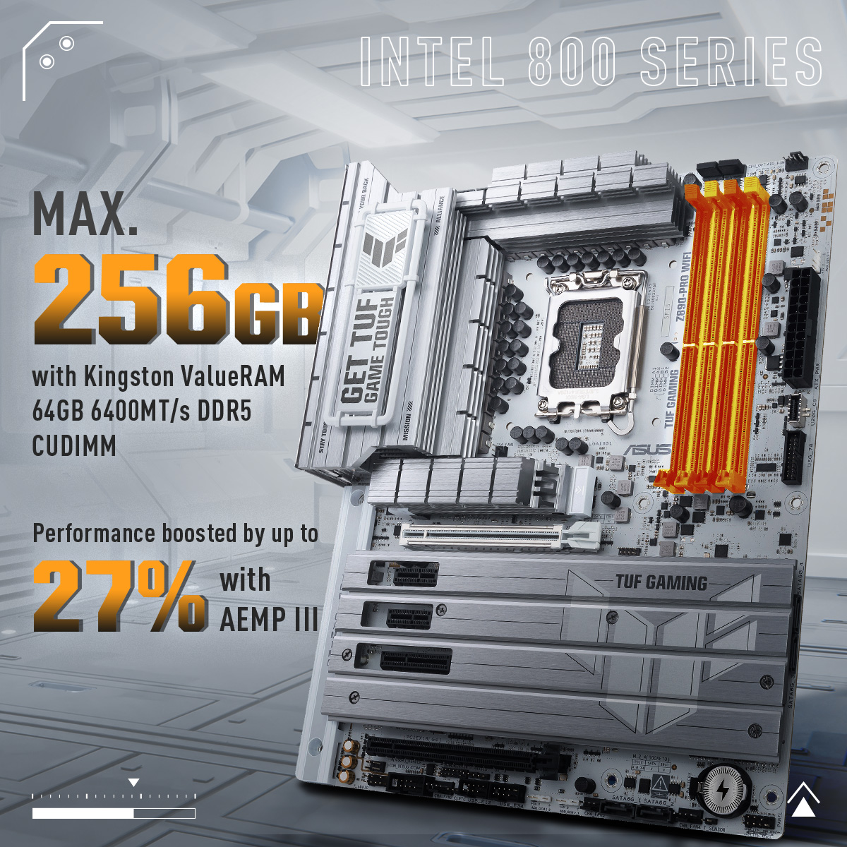 ASUS - 🚀 Elevate the memory capacity of your Intel 800 series ...