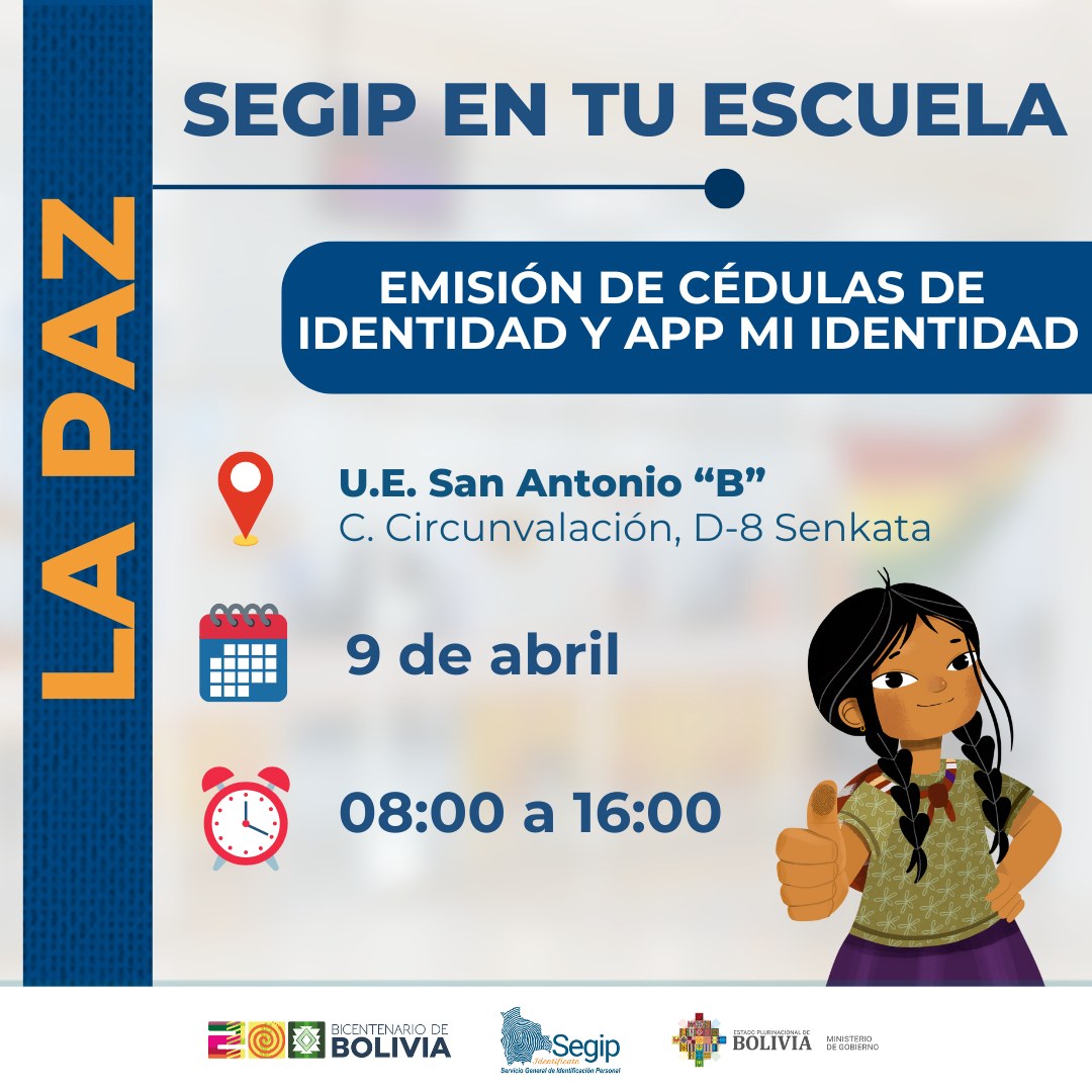 Segip... - Segip - Servicio General de Identificación Personal