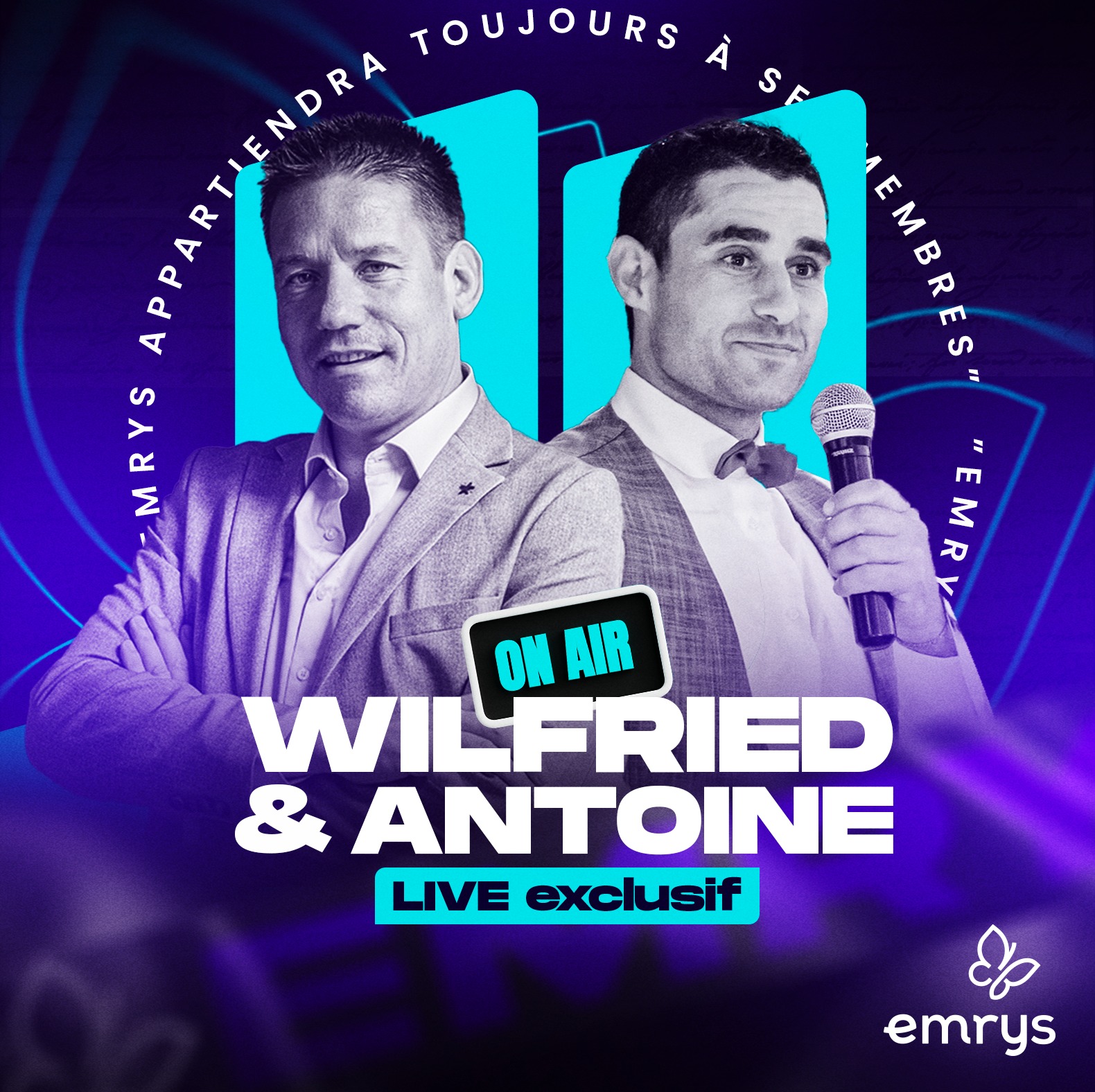 Emrys - Ne manquez pas ce LIVE exceptionnel 🔥 Ce dimanche 4 mai à 20h ...