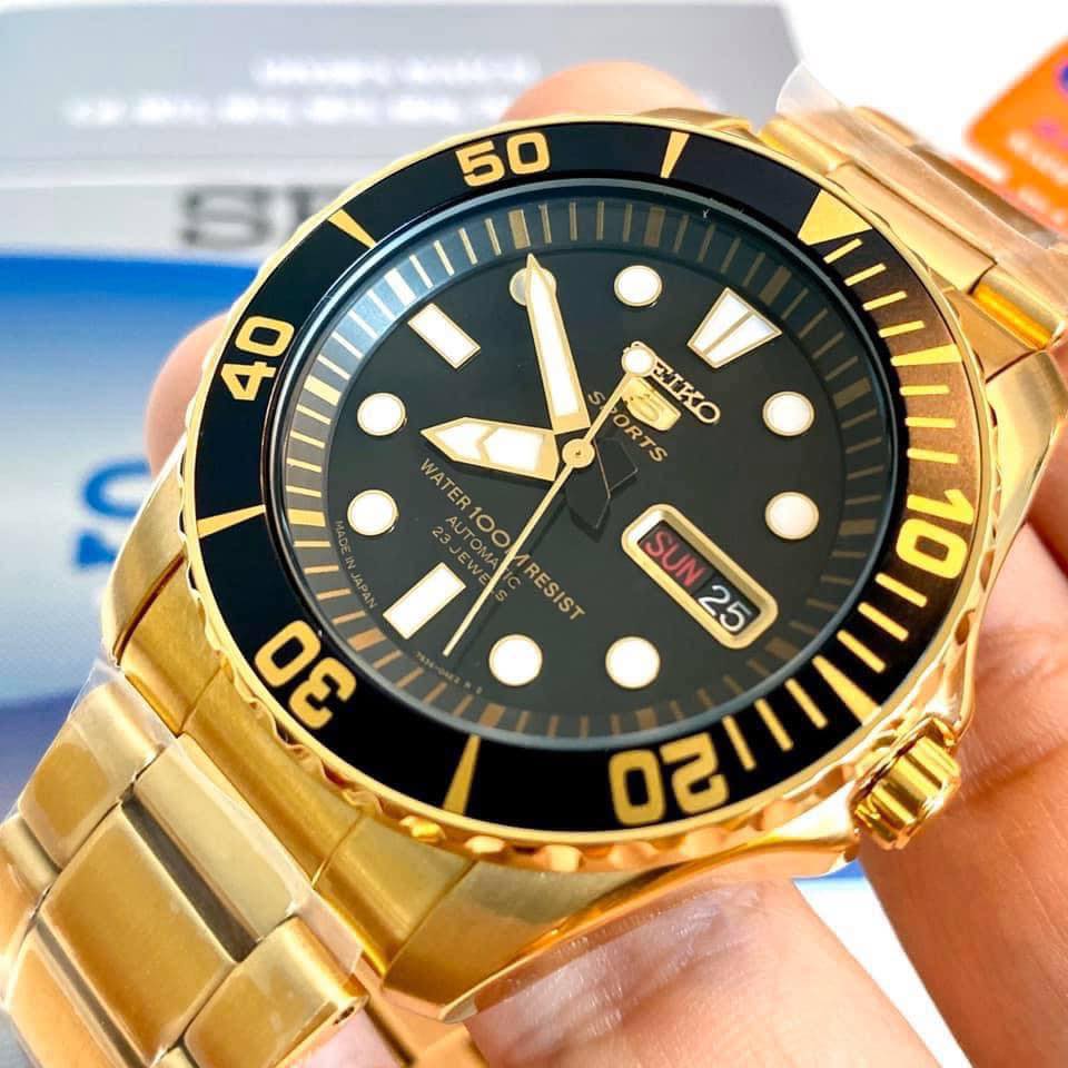 Note_Watch - SEIKO Submariner Gold SNZF22J 🇯🇵 Made In...