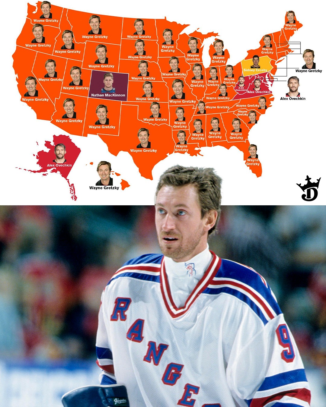 Hockey Reference made a map of the... - DraftKings Sportsbook | Facebook