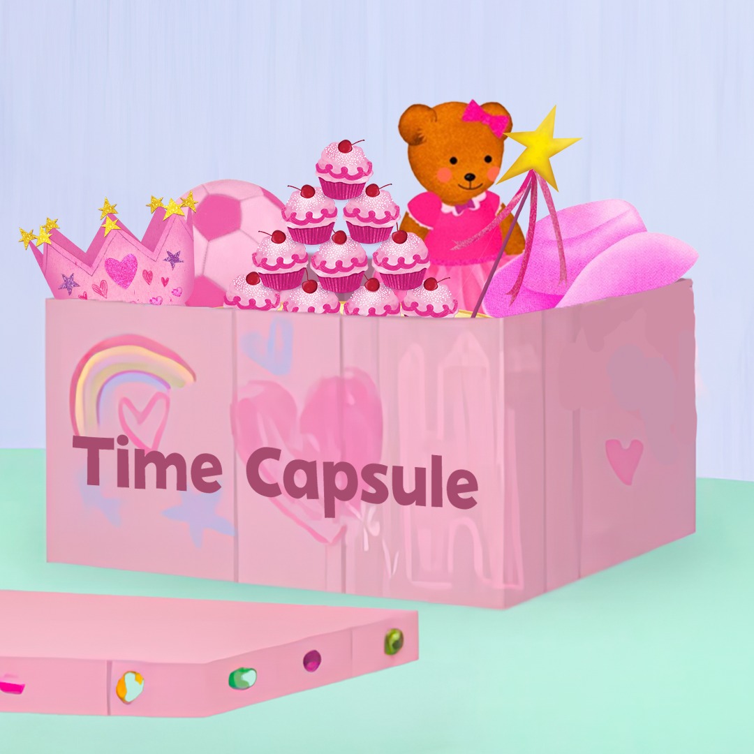 Can you name the show by the items in the time capsule?